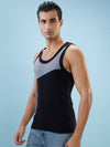 Hint Trendy Men’s Gym Vest - 777 | 100% Cotton Sleeveless Sports Vest | Deep Neck Workout Tank Top