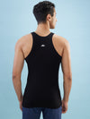 Hint Trendy Men’s Gym Vest - 222 | 100% Cotton Sleeveless Sports Vest | Deep Neck Workout Tank Top
