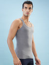 Hint Trendy Men’s Gym Vest - 222 | 100% Cotton Sleeveless Sports Vest | Deep Neck Workout Tank Top