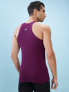 Hint Trendy Men’s Gym Vest - 222 | 100% Cotton Sleeveless Sports Vest | Deep Neck Workout Tank Top