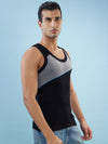 Hint Trendy Men’s Gym Vest - 777 | 100% Cotton Sleeveless Sports Vest | Deep Neck Workout Tank Top