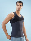 Hint Trendy Men’s Gym Vest - 777 | 100% Cotton Sleeveless Sports Vest | Deep Neck Workout Tank Top