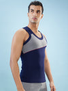 Hint Trendy Men’s Gym Vest - 777 | 100% Cotton Sleeveless Sports Vest | Deep Neck Workout Tank Top