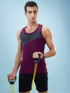 Hint Trendy Men’s Gym Vest - 777 | 100% Cotton Sleeveless Sports Vest | Deep Neck Workout Tank Top